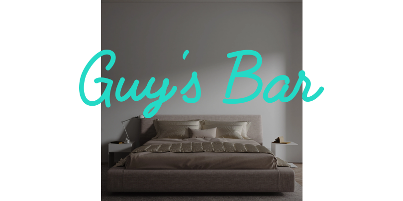 Custom text: Guy